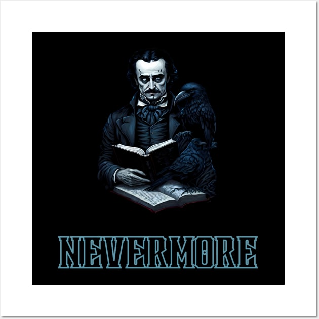 edgar allan poe Wall Art by vaporgraphic